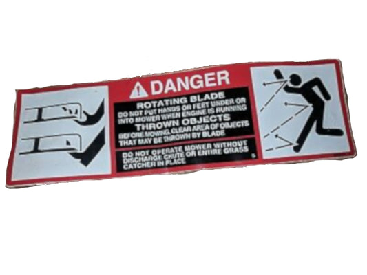 John Deere Original Equipment Safety Sign - M89504,1