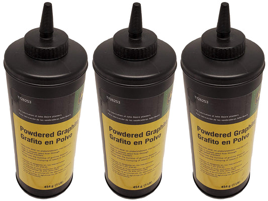 John Deere Original Equipment Powdered Graphite (Set of 3) - TY26253,3
