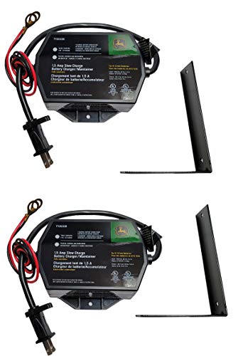 John Deere (2 PACK) 1.5 AMP Slow Charge Battery Charger/Maintainer - TY26328