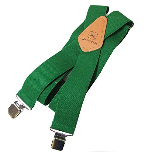 John Deere Men's Green Suspenders 2" Wide - LP25945