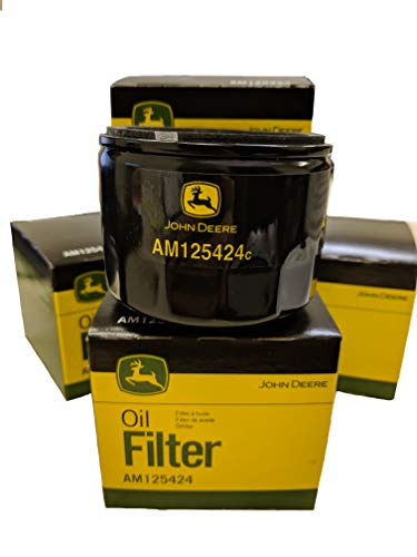John Deere Original Equipment Package of Five Oil Filters - AM125424 (5)
