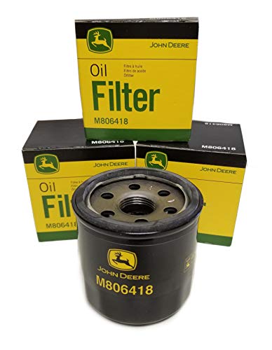 John Deere Original Equipment Package of Four Oil Filters - M806418
