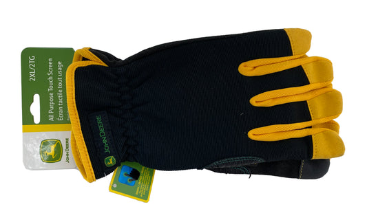 John Deere All Purpose Touch Screen Gloves Mens XXL - LP53536