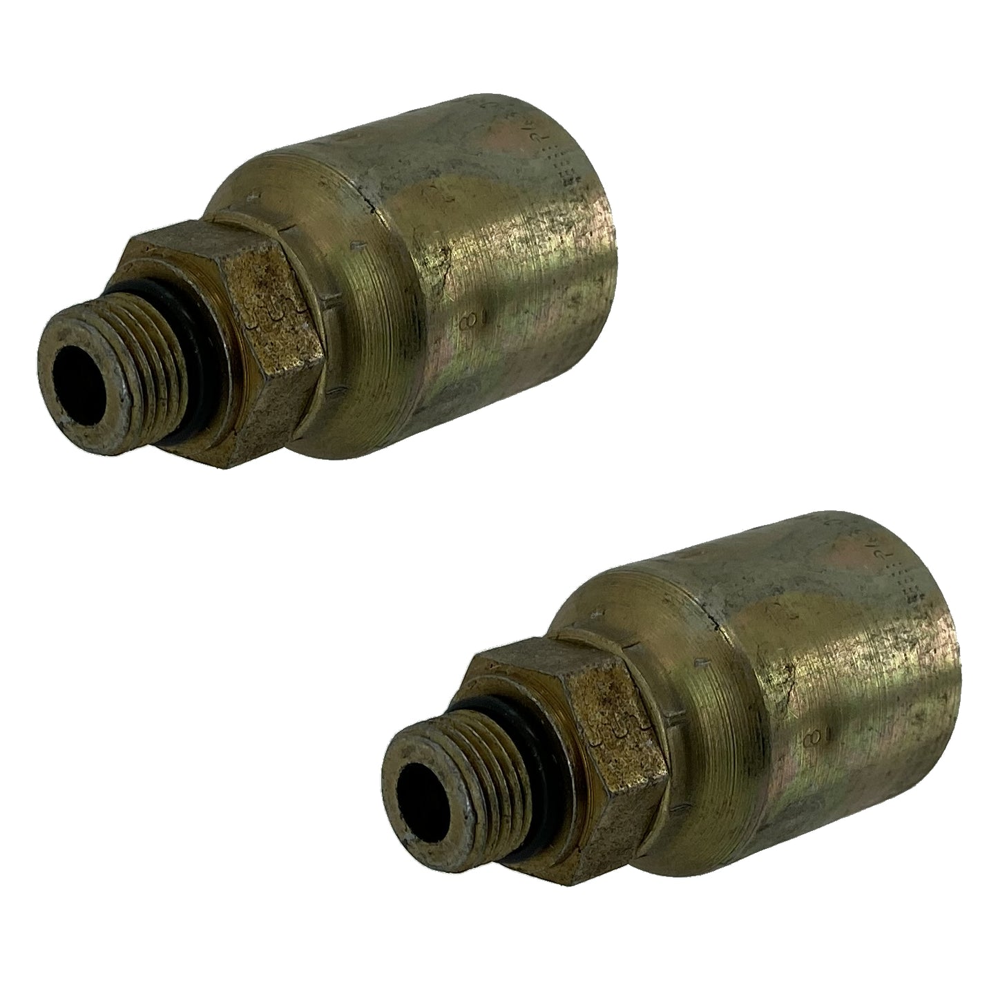 John Deere Original Equipment Hose Fitting 2 Pack - X10543-6-8