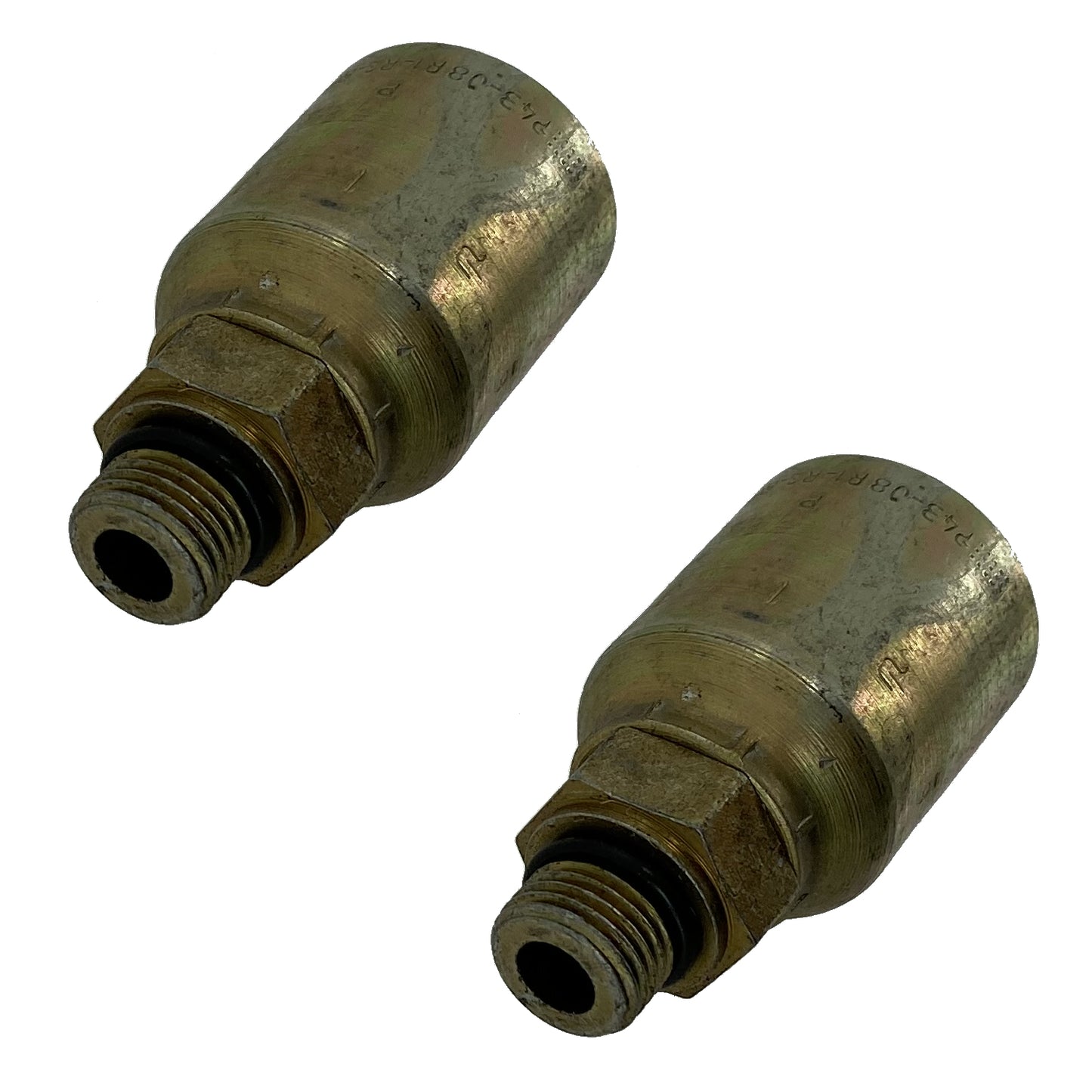 John Deere Original Equipment Hose Fitting 2 Pack - X10543-6-8