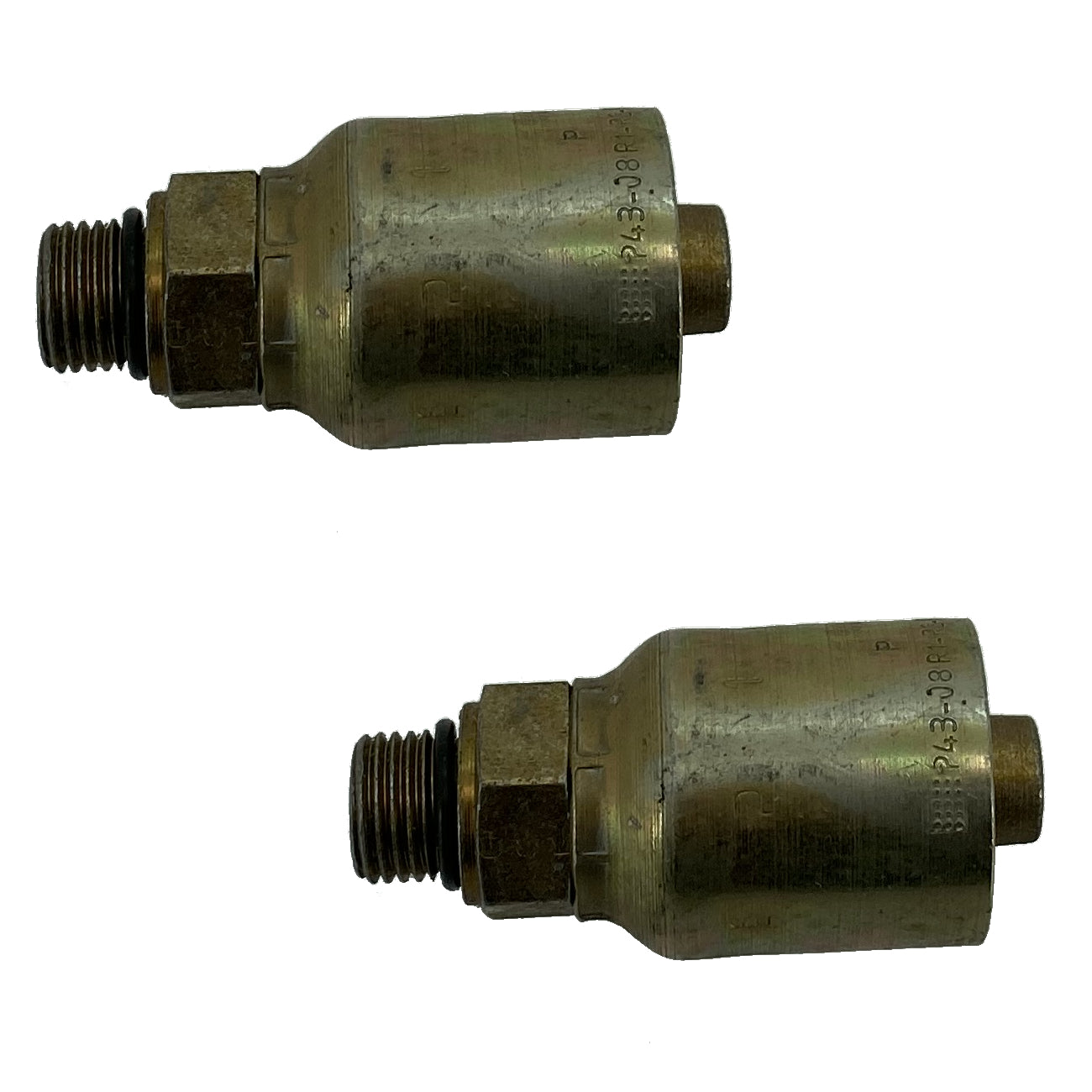 John Deere Original Equipment Hose Fitting 2 Pack - X10543-6-8