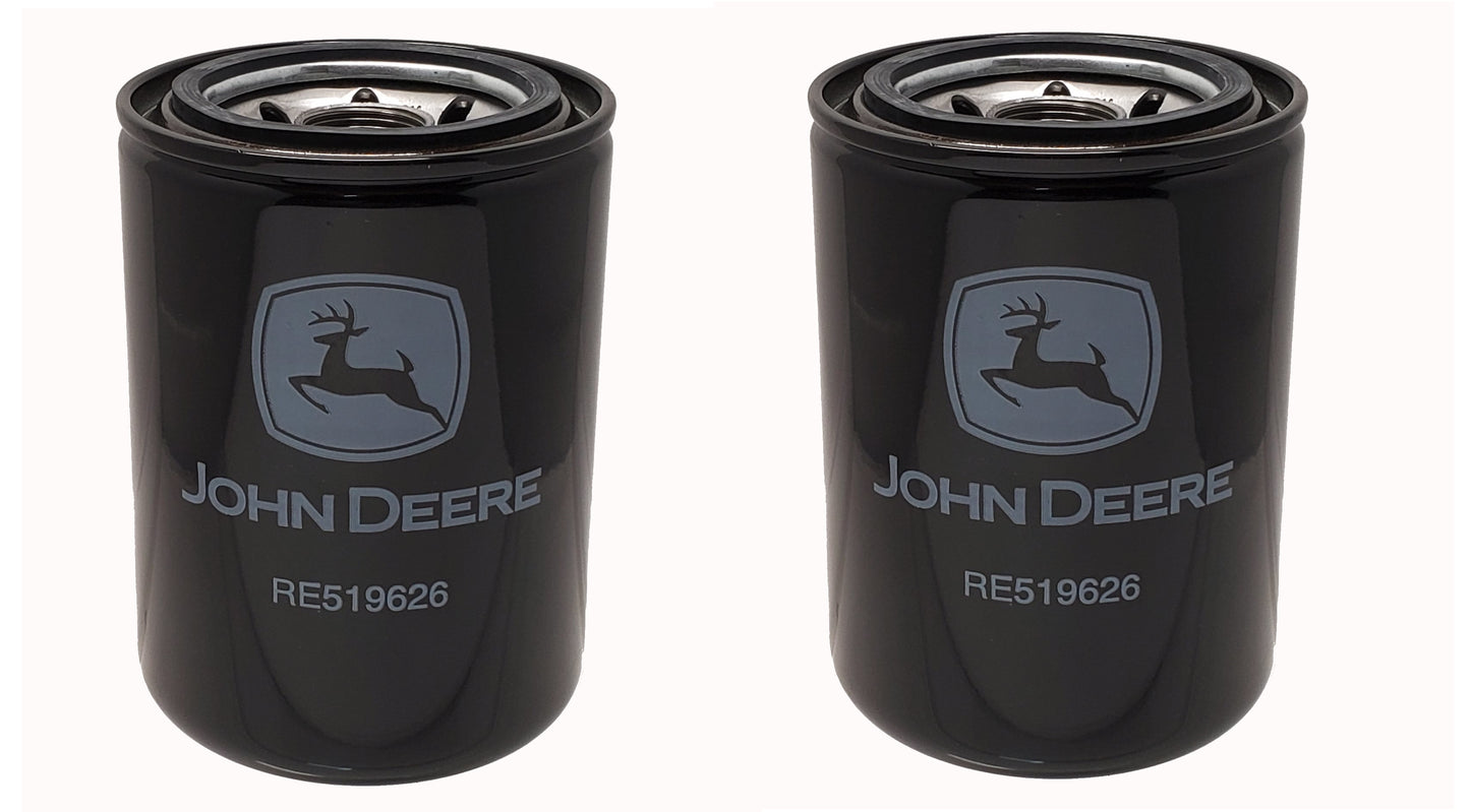 John Deere Original Equipment Oil Filter 2 Pack - RE519626
