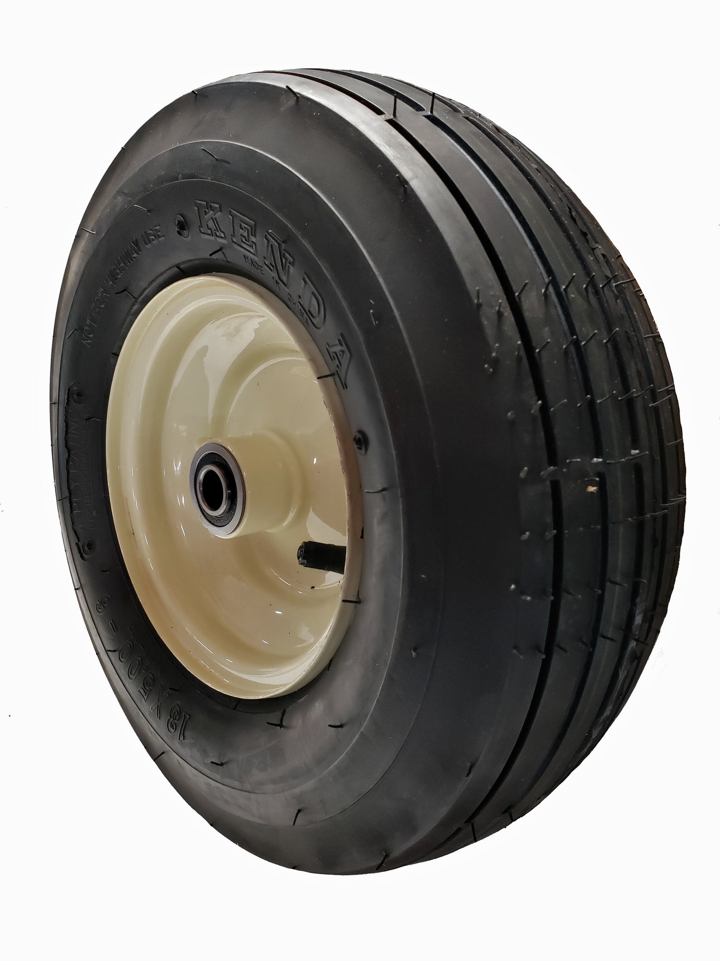 A&I Caster-Ribbed Tire & Wheel - B1SB8553