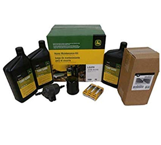 John Deere Maintenance Kit for XUV 825i Gator Utility Vehicle, Oil, Filters, Fuel Filter, Spark Plugs LG270