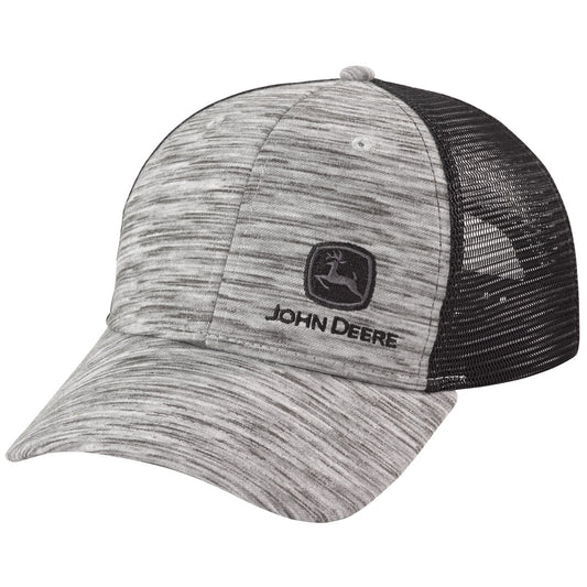 John Deere Heathered White/Black Hat/Cap - LP73687