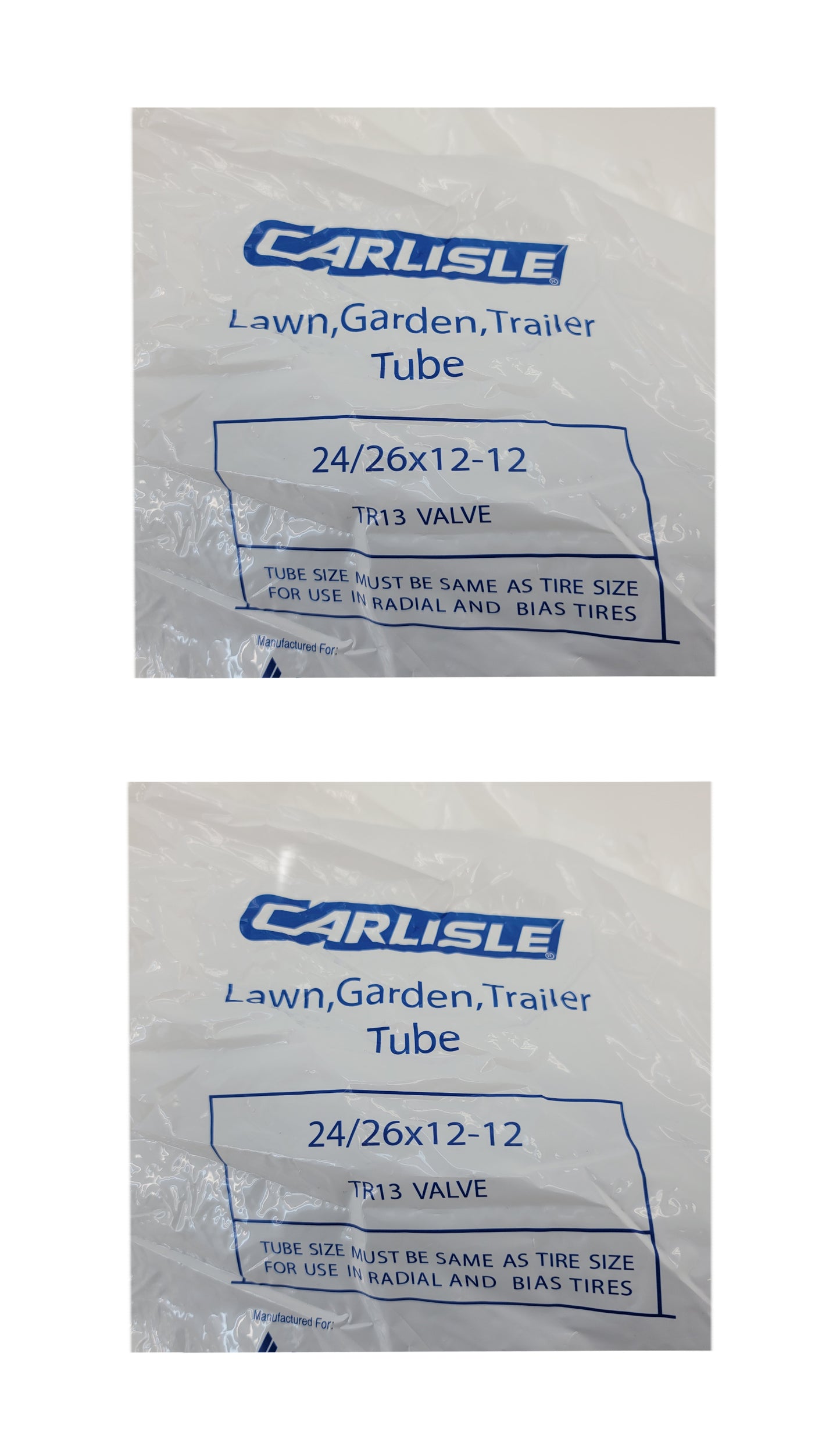 2 PACK Tube-TIRE Straight STEM 24/26x12-12 - B1321050